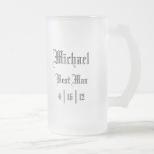 Personalized Best Man Mug