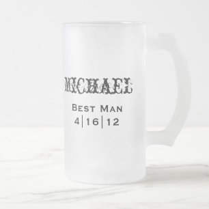 Personalized Best Man Mug