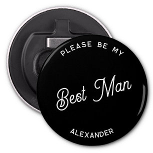 Personalized Best Man Proposal Bottle Opener