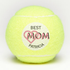 Personalized Best Mom Custom   Tennis Balls