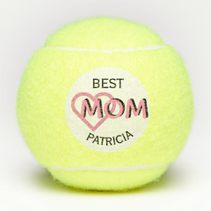 Personalized Best Mom Custom Tennis Balls