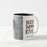 Personalized Best Mom Ever Heart Photo Coffee Mug Personalized Best Mom Ever Heart Photo Coffee Mug