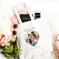 Personalized Best Mom Ever Heart Photo 