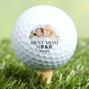 Personalized Best Mom Photo Golf Balls