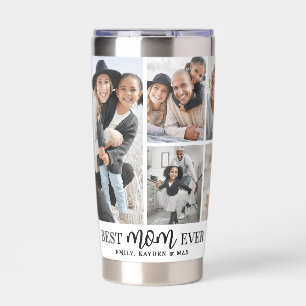 Personalized Best Mom Photo Mother Insulated Tumbler
