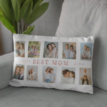 Personalized Best Mom Pillow | Custom Photos