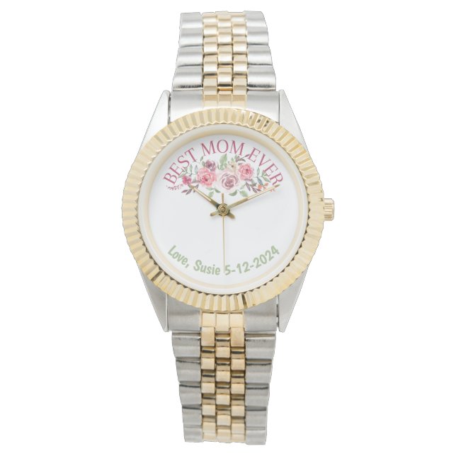 Personalized Best Mom Watch (Front)