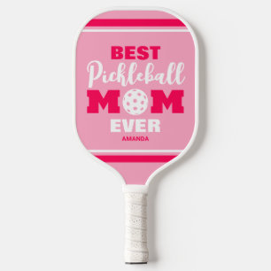 personalized Best Pickleball Mom Ever Mother's Day Paddle