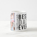 Personalized Best Step Dad Ever 6 Photo Collage Coffee Mug<br><div class="desc">6 photo collage mug personalized to express your love to your step dad for fathers day, birthday and holidays.</div>