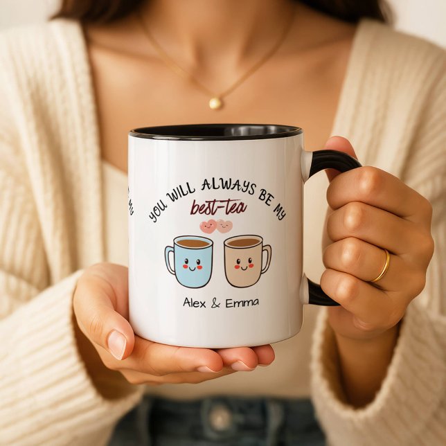 Personalized Best-Tea Couple   Mug (Creator Uploaded)