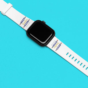 Personalized Best Teacher Ever - Customized Gift Apple Watch Band