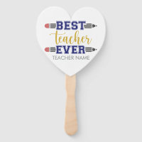Personalized Best Teacher Ever - Customized Gift