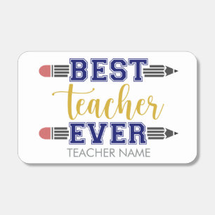 Personalized Best Teacher Ever - Customized Gift Matchboxes