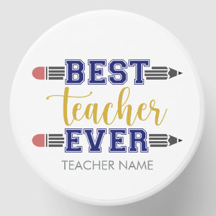 Personalized Best Teacher Ever - Customized Gift Mini Candle Favors