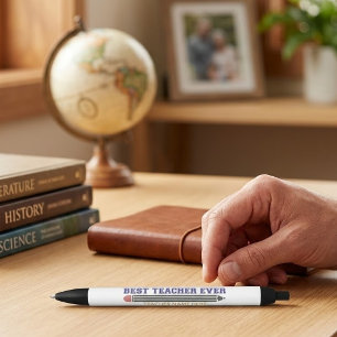 Personalized Best Teacher Ever - Customized Gift Pen