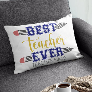 Personalized Best Teacher Ever - Customized Gift Pillow Case