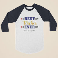 Personalized Best Teacher Ever - Customized Gift
