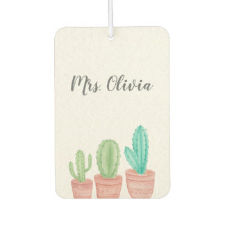 Personalized Best Teacher Gift Air Freshener