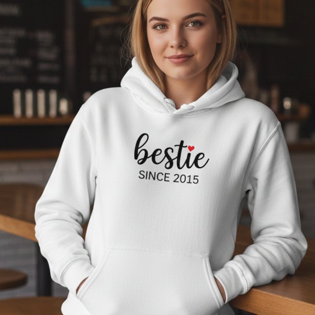 Personalized Besties Hoodie BFF Date Shirt (Creator Uploaded)