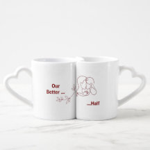 Personalized Better Together Nesting Mugs | Unique