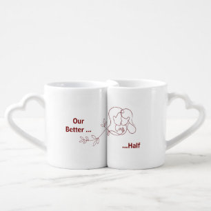 Personalized Better Together Nesting Mugs Unique