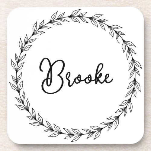 Personalized Beverage Coaster