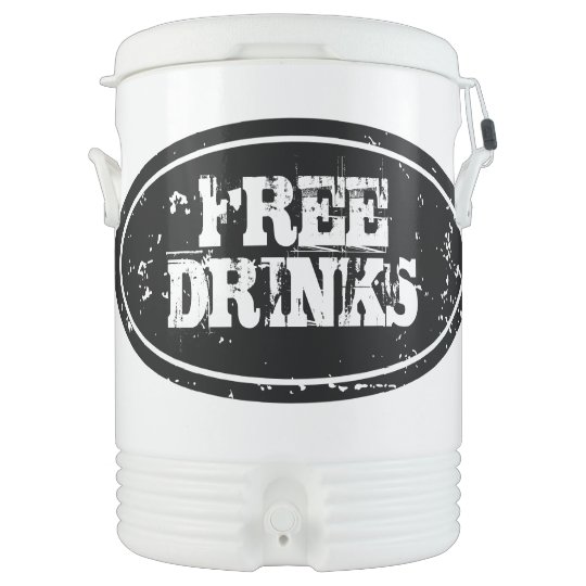 personalized beverage cooler large