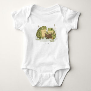 Personalized BG 1 Mossy the Toad Baby Bodysuit