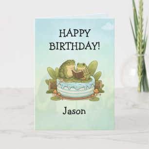 Personalized BG 3 Mossy the Toad Card