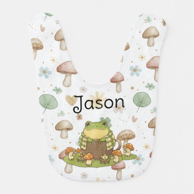 Personalized BG 3 Zochi's Party Baby Bib (Front)