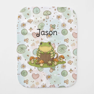 Personalized BG 4 Zochi's Party Baby Burp Cloth