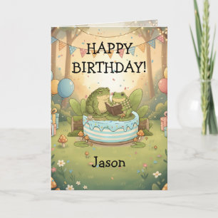Personalized BG 5 Mossy the Toad Card