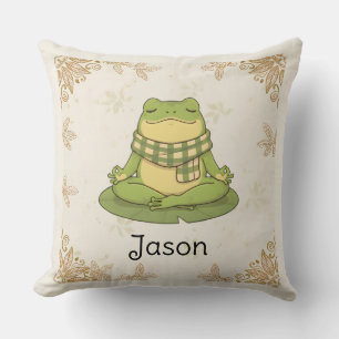 Personalized BG 5 Zochi Meditates Throw Pillow