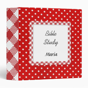 Personalized Bible Study 3 Ring Binder