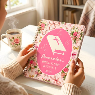 Personalized Bible Study Journal for Women