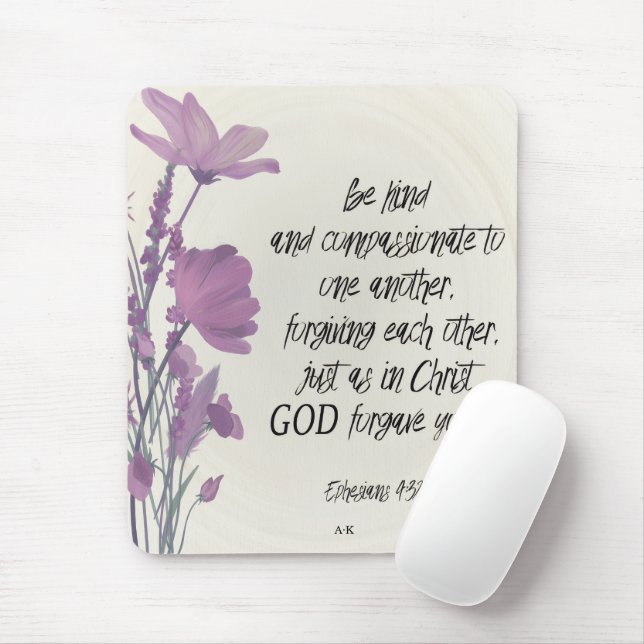 Personalized Bible Verse Mountains  Mouse Pad (With Mouse)