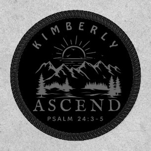 Personalized Bible Verse With Custom Name Text Patch