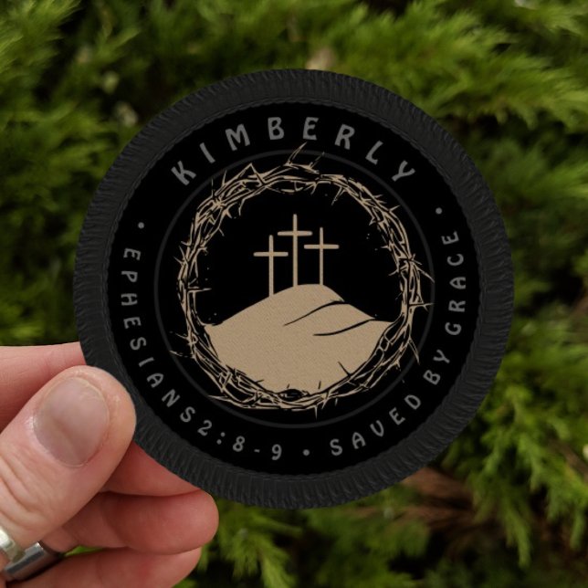 Personalized Bible Verse With Custom Name Text Patch (Creator Uploaded)