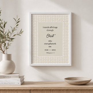 Personalized Bible Verses for the Hard Times Poster