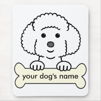 Personalized Bichon Frise Mouse Pad