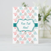 Personalized Bicycle Card (Standing Front)