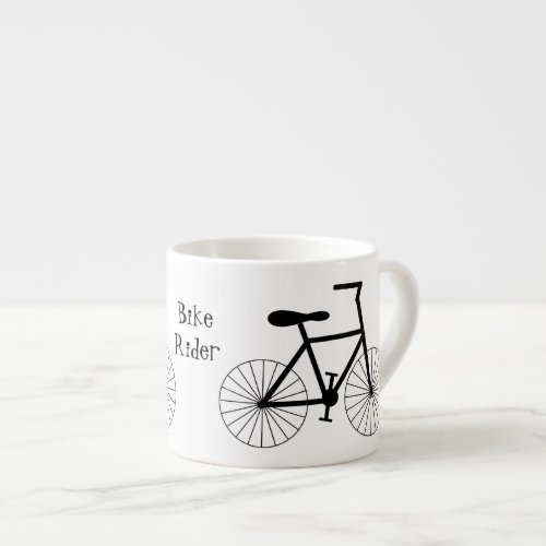 Personalized Bicycle Design Espresso Cup