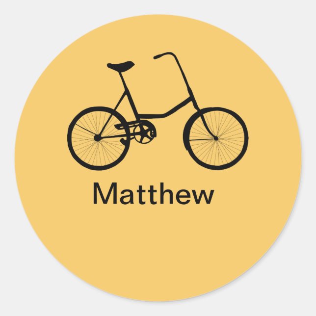 Personalized Bicycle Stickers (Front)