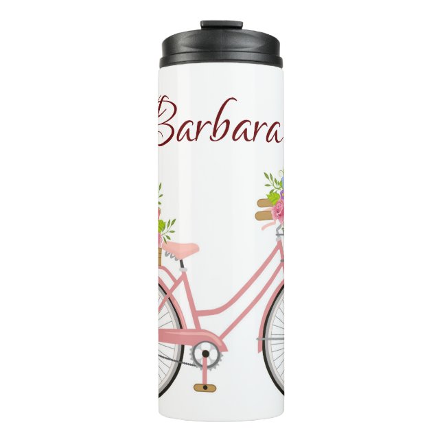Personalized Bicycle Thermal Tumbler (Front)