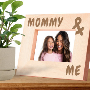 Personalized Big and Bold Name and Me Engraved Frames