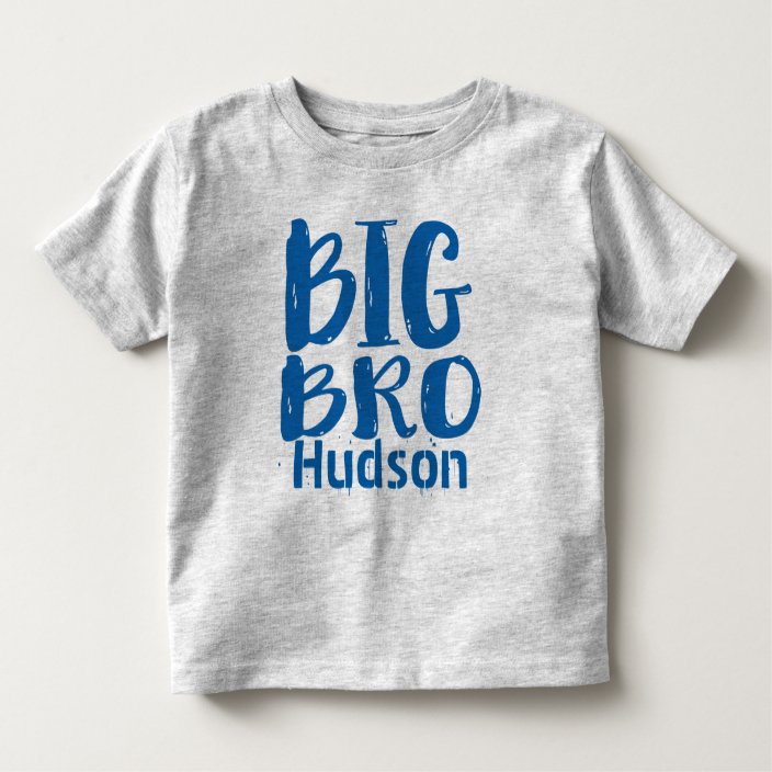 personalized big brother shirts for toddlers