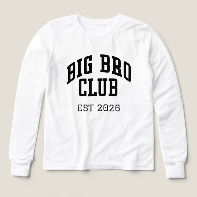 Personalized Big bro design for new big brothers Tri-Blend Shirts (Design Front)