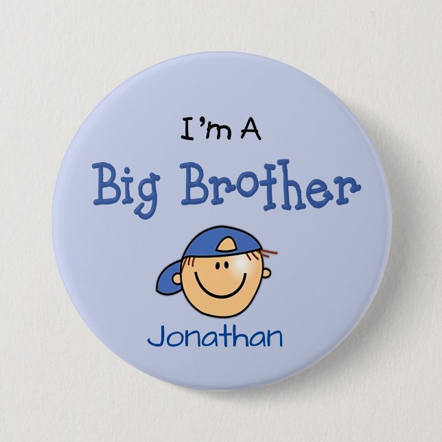 Personalized Big Brother Button (Front)