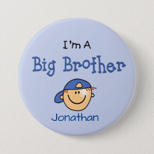 Personalized Big Brother Button