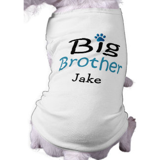 Personalized Big Brother Pet Shirt
